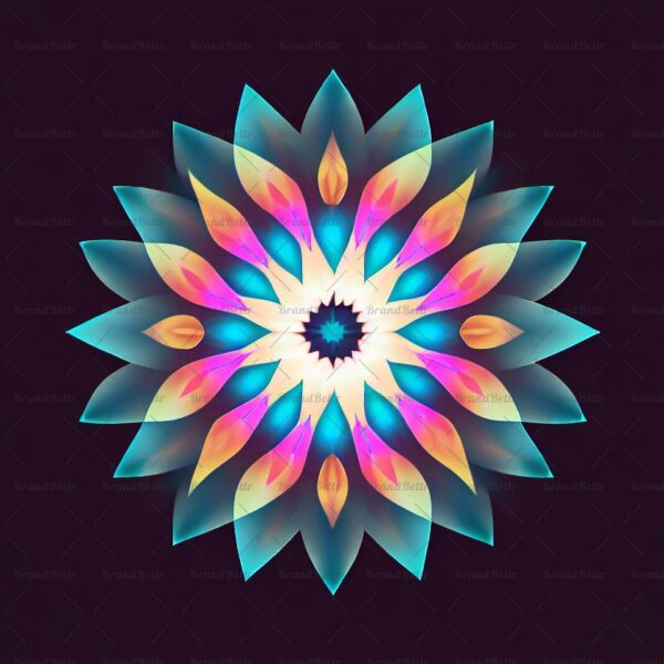 Abstraktes Kaleidoskop